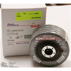 CASE OF SAIP ANCORE FLAP DISCS