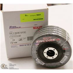 CASE OF SAIP ANCORE FLAP DISCS