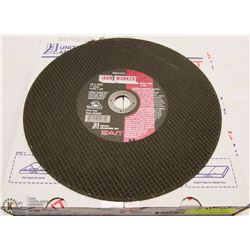 CASE OF 10 SAIP CHOP SAW WHEELS