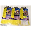 Image 1 : 3 PAIRS OF KLEENGUARD LATEX CHEMICAL RESISTANT