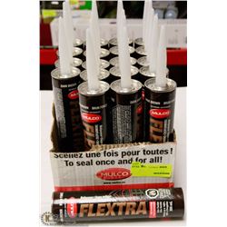 20PC CASE OF MULCO MULTI PURPOSE FLEXTRA SEAL