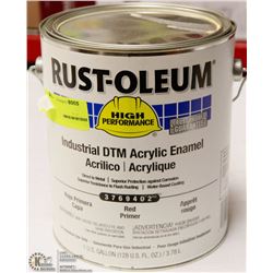 1 GALLON RUST-OLEUM INDUSTRIAL DTM ACRYLIC ENAMEL