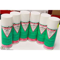 LOT OF 6 METAFLUX ANTI-SPATTER SPRAY