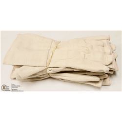 6 PAIRS OF WORK GLOVES