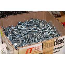 CASE OF 14X2" HEX HEAD SCREWS