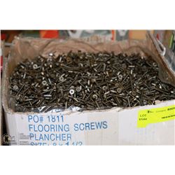 CASE OF FLOORING SCREWS