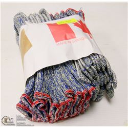 12 PAIRS OF WORK GLOVES