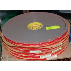 LOT OF 7 ROLLS OF 3M VHB TAPES