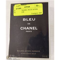 BLEU DE CHANEL 3FLOZ AFTER SHAVE BALM