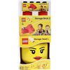 Image 1 : COLLECTIBLE 3PC SET RETIRED LEGO STORAGE CONTAINER