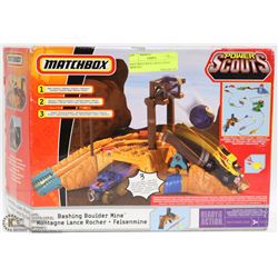 MATCHBOX BOULDER BASHING MINE SET