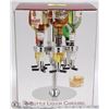 Image 1 : 6 BOTTLE LIQUOR CAROUSEL IN BOX