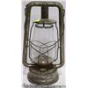 Image 1 : VINTAGE DIETZ 14 INCH COAL OIL LAMP