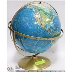 RAND MCNALLY DUAL AXIS WORLD PORTRAIT GLOBE