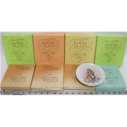 55) FLAT OF AVON MOTHER'S DAY PLATE COLLECTION