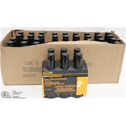 CASE WITH 36 150ML BOTTLES GASOLINE ANTIFREEZE