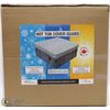 Image 1 : 205) HOT TUB COVER GUARD. SIZE 7X7FEET. BLUE