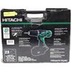Image 1 : 66) HITACHI 1/2IN CORDLESS DRIVER DRILL 18V COMES