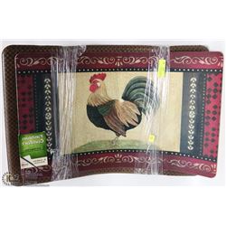 TWO FASHION COMFORT ANTI-FATIGUE MATS