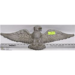 207) CAST IRON EAGLE WALL PLAQUE SIZE