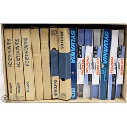 BOX OF 14 ASSORTED COOL WHITE CIRCLING