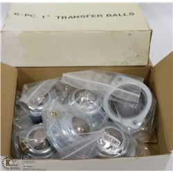 218) TRANSFER BALLS 1 INCH (TOTAL 12 PCS.)
