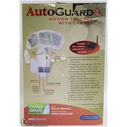 MOTION TRACKER WITH CAMERA  SECURITY LIGHT WITH
