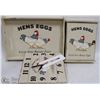 Image 1 : HENS EGG CLOCK TRAY & KEY BOX