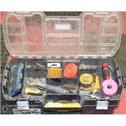 DEWALT TOOL BOX WITH CONTENTS