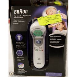 BRAUN NO TOUCH & FOREHEAD THERMOMETER
