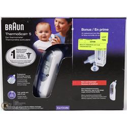 BRAUN THERMOSCAN5 EAR THERMOMETER