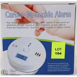 NEW CARBON MONOXIDE ALARM