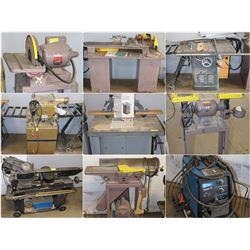 FEATURED LOTS 8726-8737 - ESTATE WOOD SHOP TOOLS