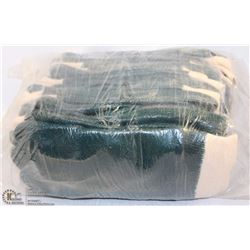BUNDLE OF 12 PAIRS OF PVC DIPPED GLOVES ONE SIZE