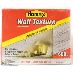 LOT OF 2 BOXES OF HOMAX WALL TEXTURE
