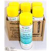 Image 1 : 6 CANS YELLOW SPRAY PAINT