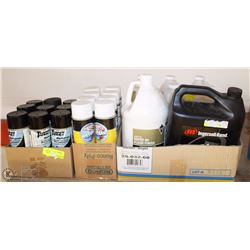 3 BOXES OF ASSORTED CLEANING PRODUCTS