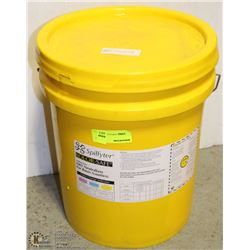 PAIL OF SPILFYTER KOLOR-SAFE DRY NEUTRALIZER