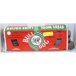 LOT OF BULL DOG STEEL WOOL FINE