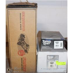 2 BOXES WAGNER BRAKE THERMOQUIET SHOES & MISC