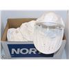 Image 1 : BOX OF DISPOSABLE HEAD & FACE COVERS