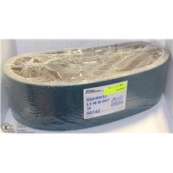 ZIRCONIUM ABRASIVE BELTS  6X48, 36 GRIT