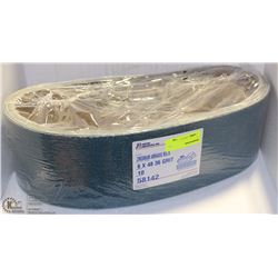 ZIRCONIUM ABRASIVE BELTS  6X48, 36 GRIT