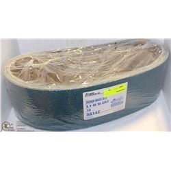 ZIRCONIUM ABRASIVE BELTS  6X48, 36 GRIT