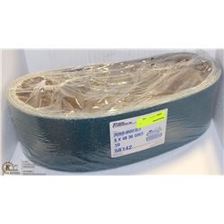 ZIRCONIUM ABRASIVE BELTS  6X48, 36 GRIT