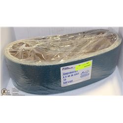 ZIRCONIUM ABRASIVE BELTS  6X48, 36 GRIT