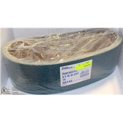 ZIRCONIUM ABRASIVE BELTS  6X48, 36 GRIT