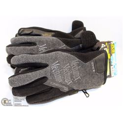 3 PAIRS OF MECHANIX WINTER WORK GLOVES SZ MED