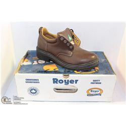 ROYER SZ 4 STEEL TOE WORK SHOE