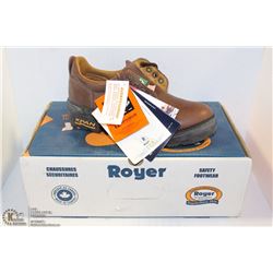 ROYER SZ 5 STEEL TOE WORK SHOE